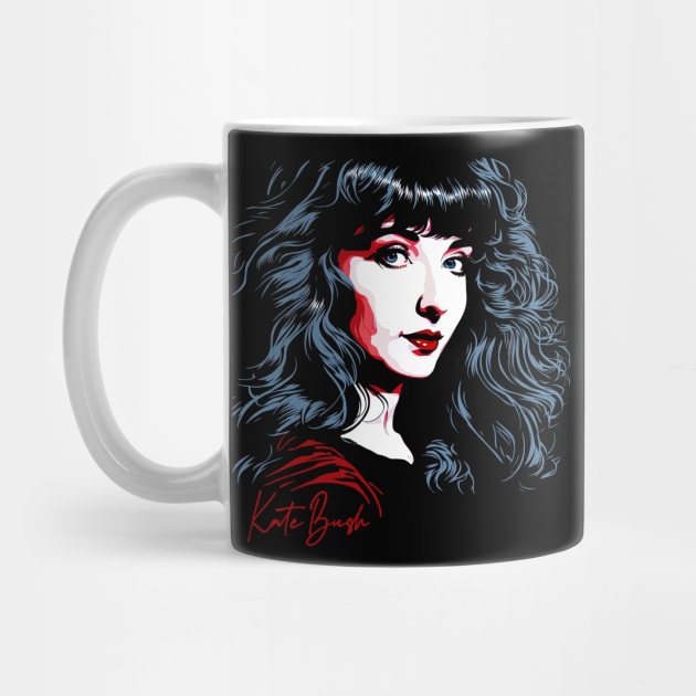 Kate Bush - 80s Retro Design by DankFutura